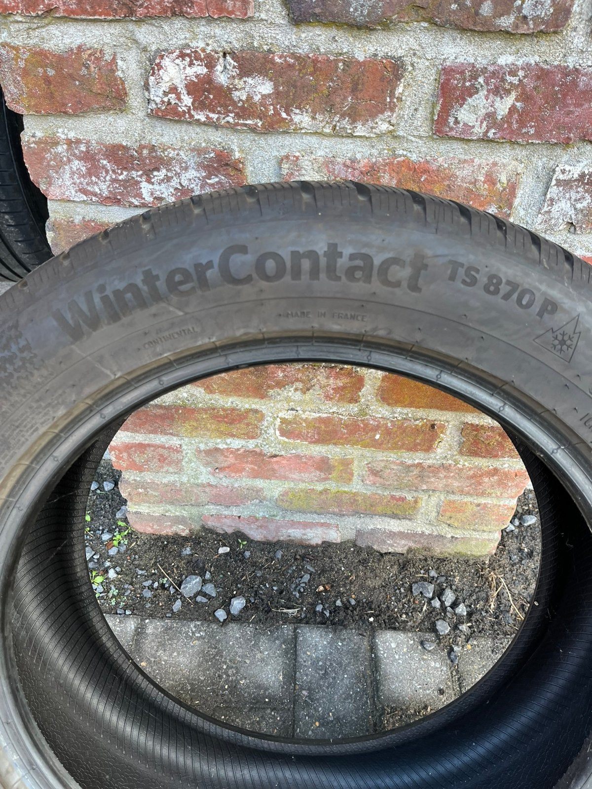 Winterbanden Continental, Auto-onderdelen, Banden en Velgen, Ophalen, 18 inch, Gebruikt, Winterbanden