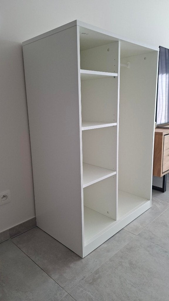 Open kledingkast, Ophalen, Met plank(en), 100 tot 150 cm, 50 tot 100 cm