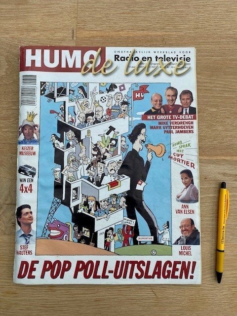 Humo de Luxe * XL-editie (18/03/2003), Enlèvement ou Envoi, 1980 à nos jours, Journal ou Magazine