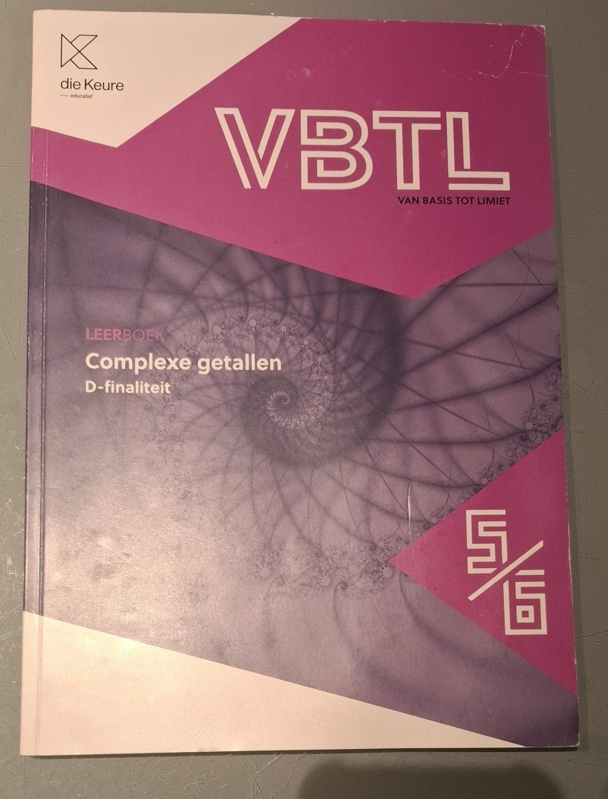 VBTL 5/6 - leerboek Algebra: complexe getallen D-finaliteit, Ophalen, ASO, Wiskunde A