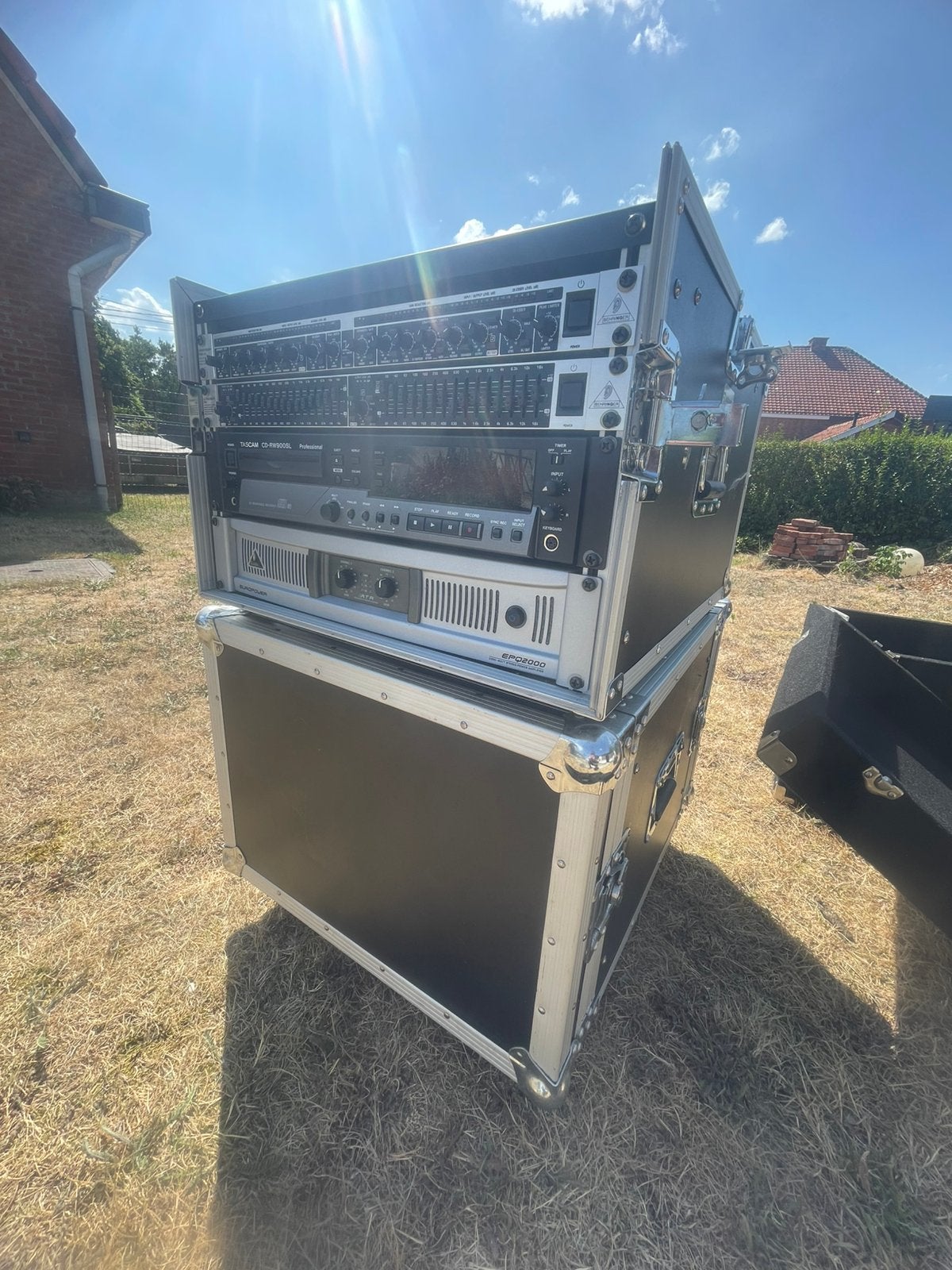 Complete PA-installatie met accessoires, Ophalen, Zo goed als nieuw, P.A.