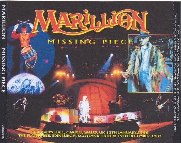3 CD's - MARILLION - Live UK Tour 1986 - 1987, Cd's en Dvd's, Ophalen of Verzenden, Hardrock, Import