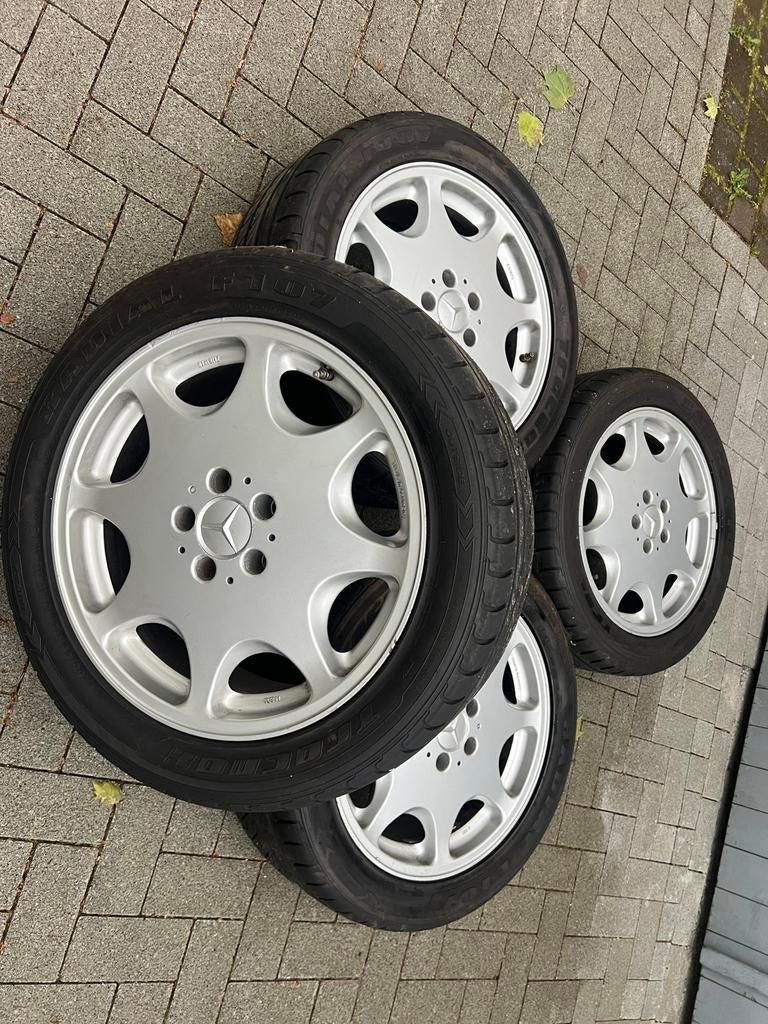 Jantes Rial ARC M800 18 pouces E500 500E W124 W140 SL R129, Enlèvement, 18 pouces, Jante(s)