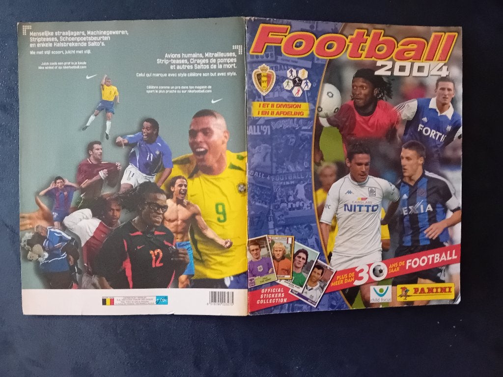 panini stickerboek Football 2004, Verzamelen, Ophalen of Verzenden, Zo goed als nieuw, Sport