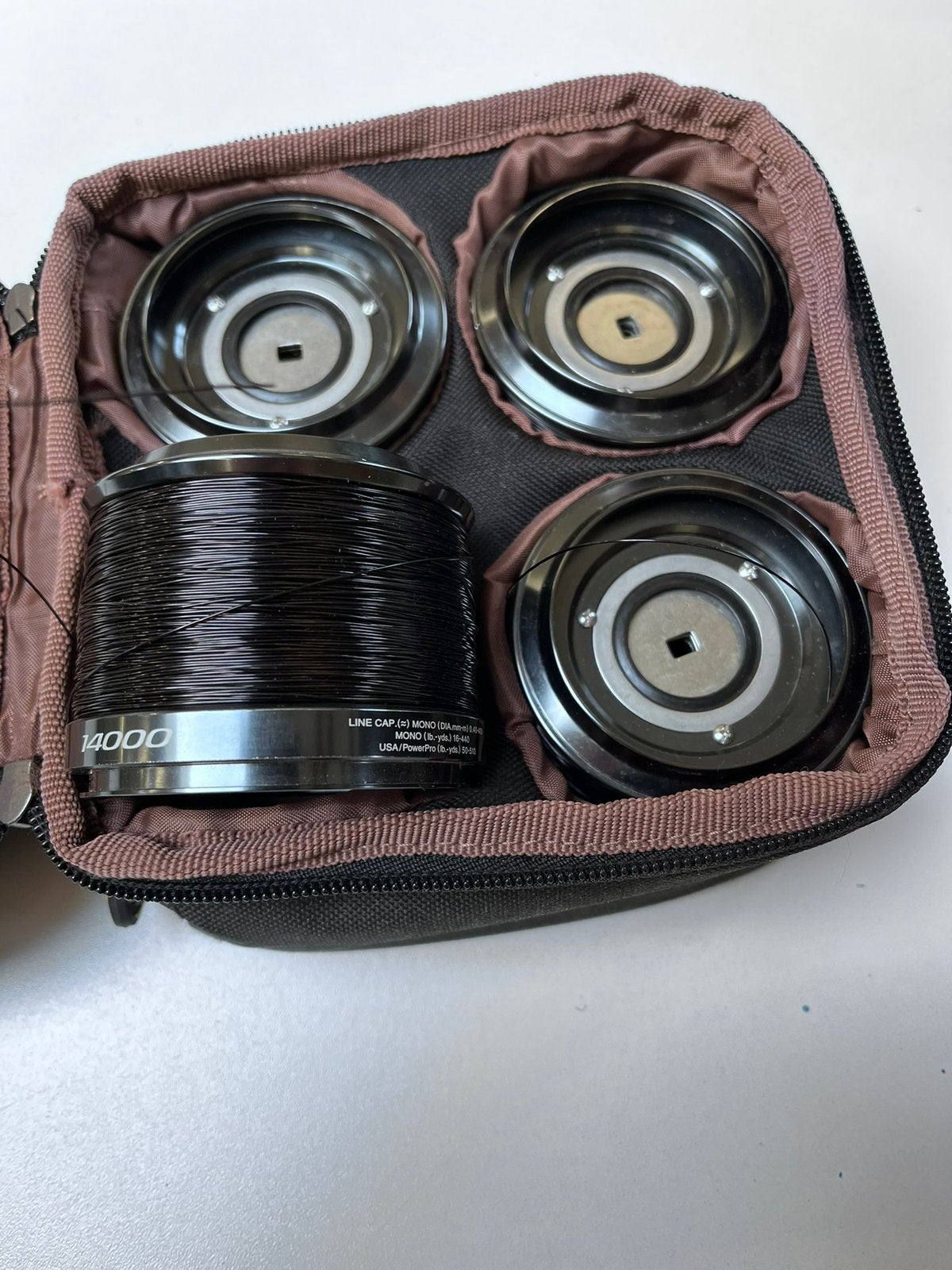 4 reservespoelen shimano ultegra xtd 14000, Watersport en Boten, Hengelsport | Karpervissen, Ophalen, Zo goed als nieuw
