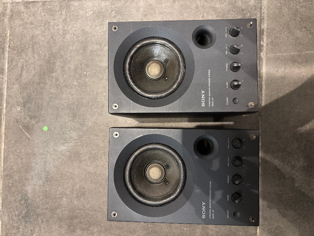 Sony SMS-1P monitor speakers set, Enlèvement ou Envoi, Utilisé, Kit d'enceintes, Sony