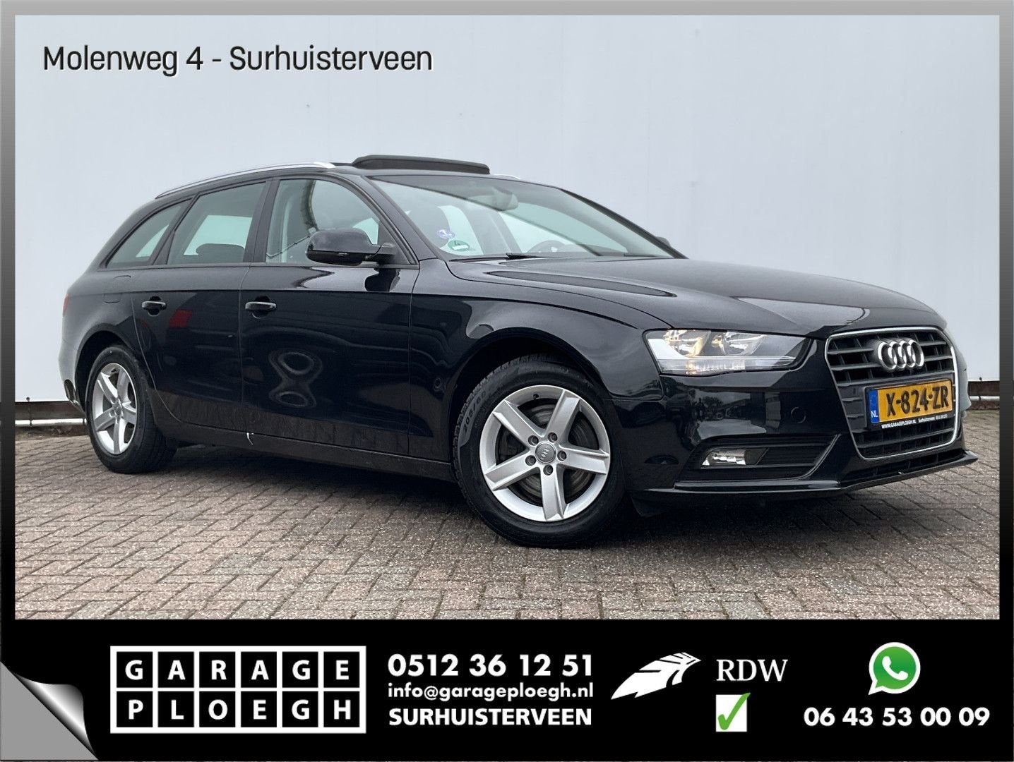 Audi A4 Avant 1.8 TFSI Automaat Pano Cruise Stoelverw Navi P, Autos, Audi, Achat, 139 g/km, Entreprise, Carnet d'entretien