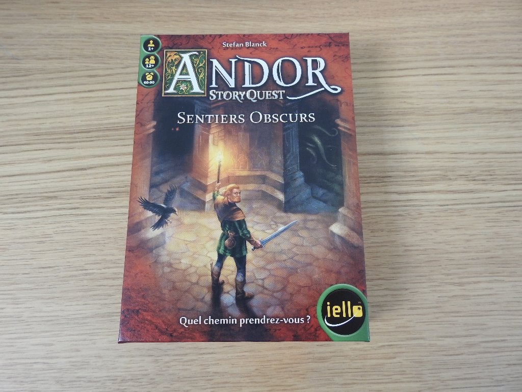 Andor Sentiers Obscurs, Een of twee spelers, Ophalen of Verzenden, Zo goed als nieuw, Iello