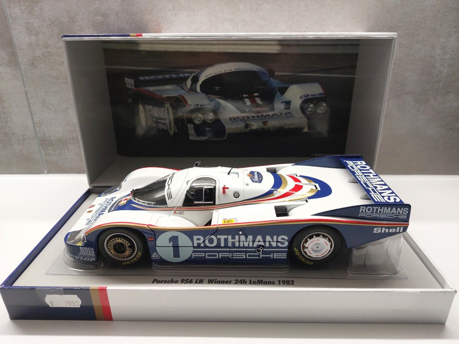 Porsche 956 LH 1/18 Winner 24h LM 1982 No.1 J. Ickx, D. Bell, Ophalen of Verzenden, Nieuw, Auto