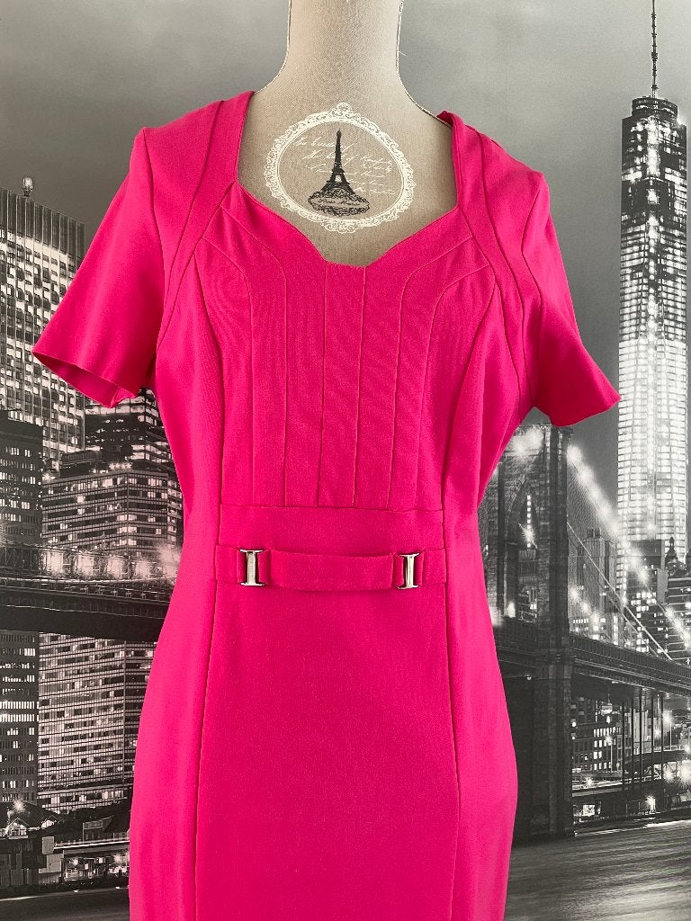 prachtig roze kleedje jurk merk Accent - 42, Taille 42/44 (L), Accent, Rose, Comme neuf