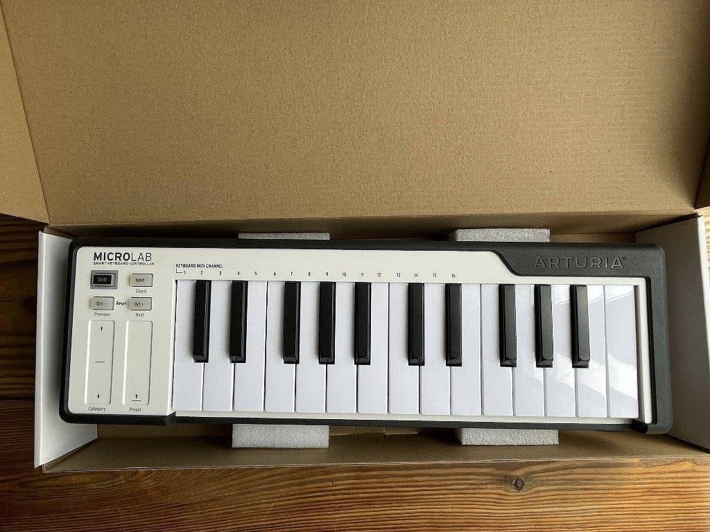 Clavier Midi Arturia Microlab, Musique & Instruments, Équipement Midi, Enlèvement ou Envoi, Comme neuf