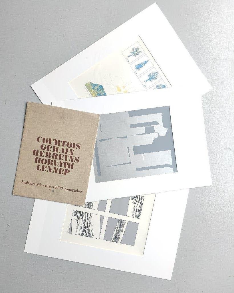CERCLE D'ART PROSPECTIF /Sérigraphies signées (18 euros/PC)., Antiquités & Art, Art | Lithographies & Sérigraphies, Enlèvement
