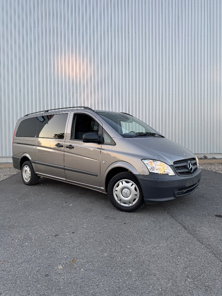 Mercedes-Benz Vito 113 CDI Lang Automaat, Auto's, Achterwielaandrijving, Zwart, https://public.car-pass.be/vhr/c91c1673-e7f3-4cd4-9e75-365b9b1731f3
