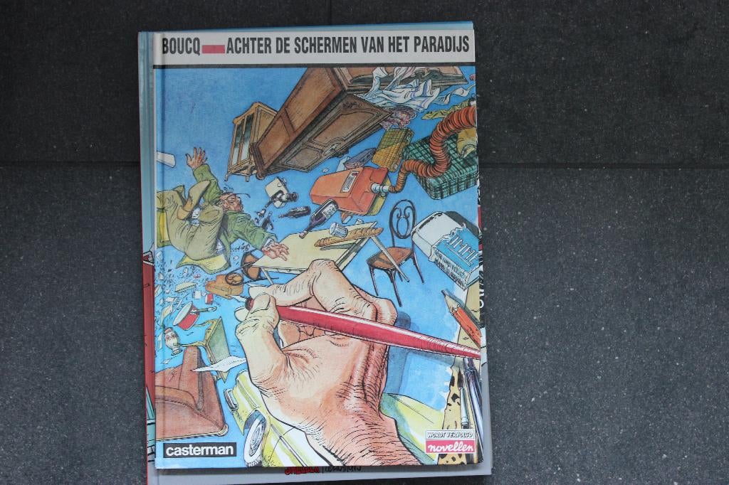 strip hc achter de schermen van het paradijs NIEUWST.1E DRUK, Enlèvement ou Envoi