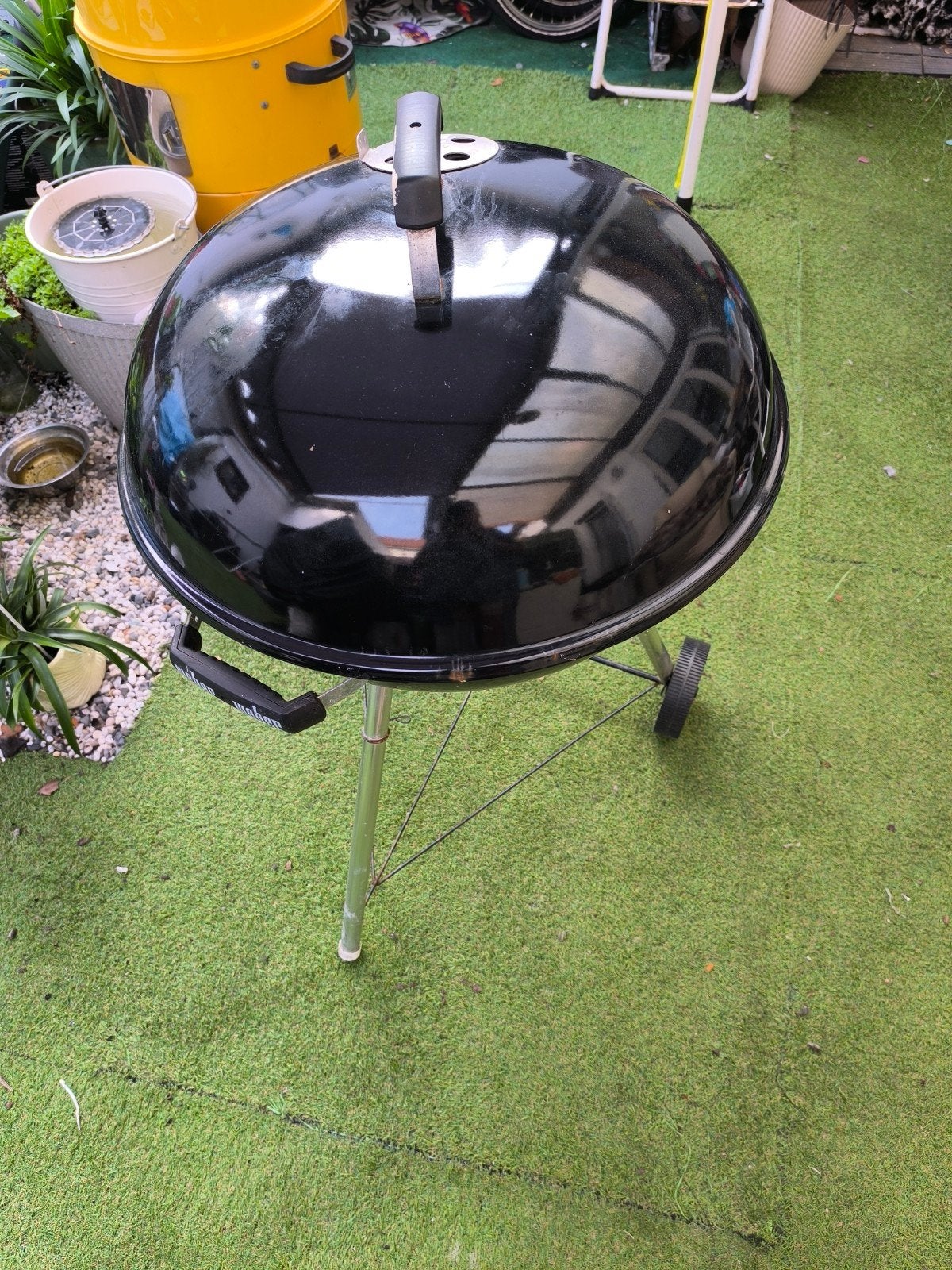 weber barbecue, kleur zwart, Tuin en Terras, Ophalen, Gebruikt, Weber