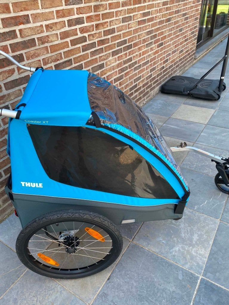 Thule Coaster XT, Vélos & Vélomoteurs, Pliable, Comme neuf, Enlèvement, Remorque pour enfant