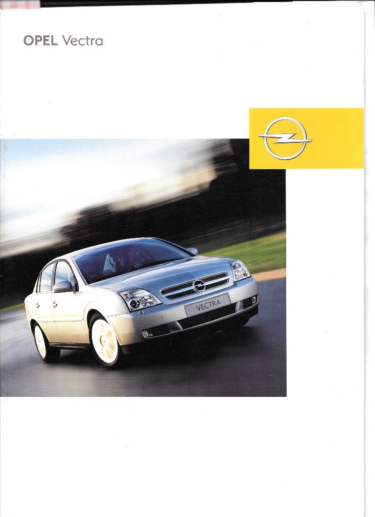 OPEL VECTRA  2005,  3 folders, Livres, Enlèvement ou Envoi, Comme neuf, Opel