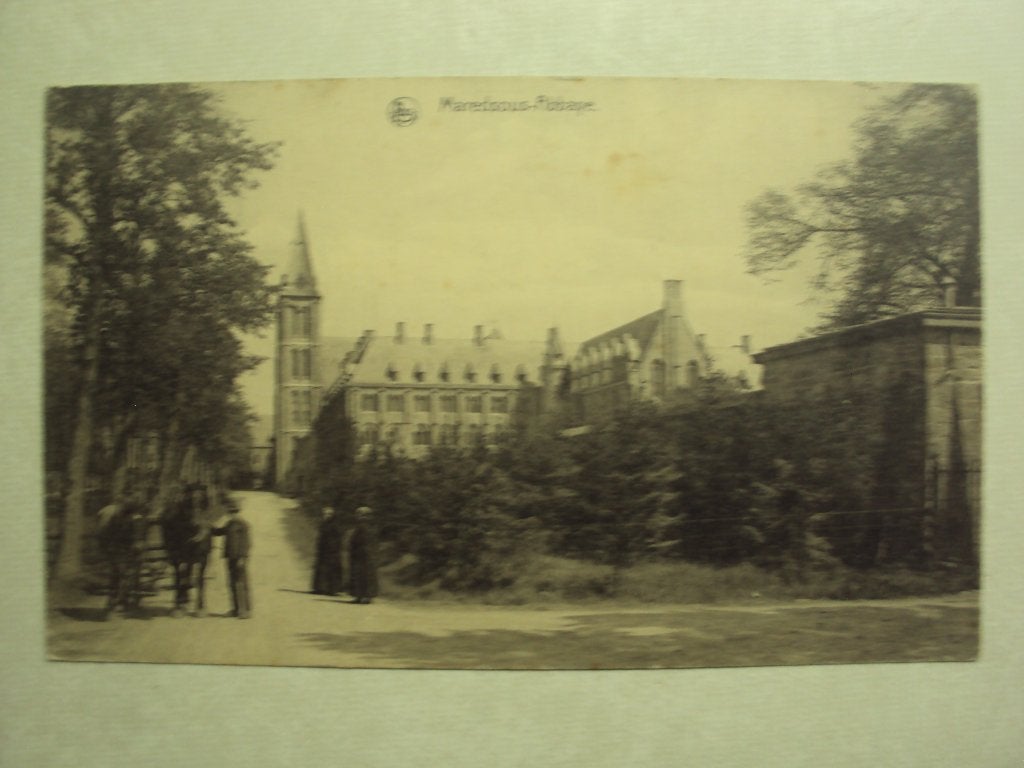 57184 - MAREDSOUS - ABBAYE - ZIE 2 FOTO'S, Verzenden