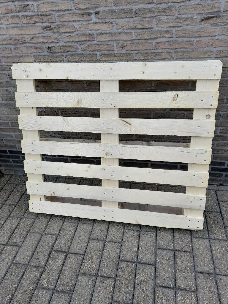 2 NIEUWE paletten te koop, Doe-het-zelf en Bouw, Hout en Planken, Ophalen, Nieuw
