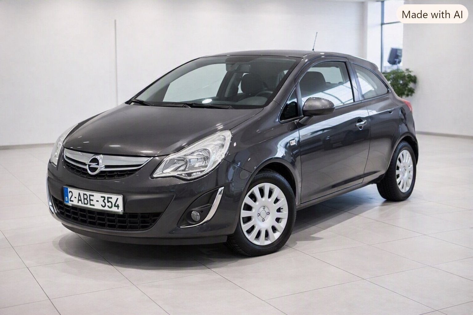 Opel corsa benzine euro5 60.000km Garantie 1 jaar 2014 bj, Bedrijf, Corsa, Apple Carplay, Te koop