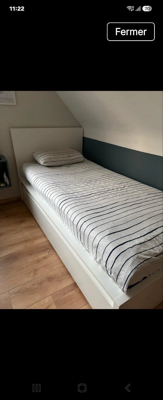 IKEA MALM bed