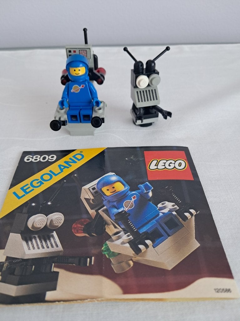 Lego Legoland XT-5 en Droid 6809 1987, Kinderen en Baby's, Speelgoed | Duplo en Lego, Lego, Inclusief instructies, Ophalen of Verzenden