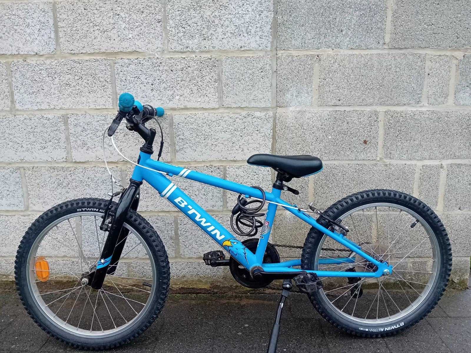 kinderfiets 20 inch, Vélos & Vélomoteurs, Frein à main, Utilisé, Btwin Decathlon, 20 pouces