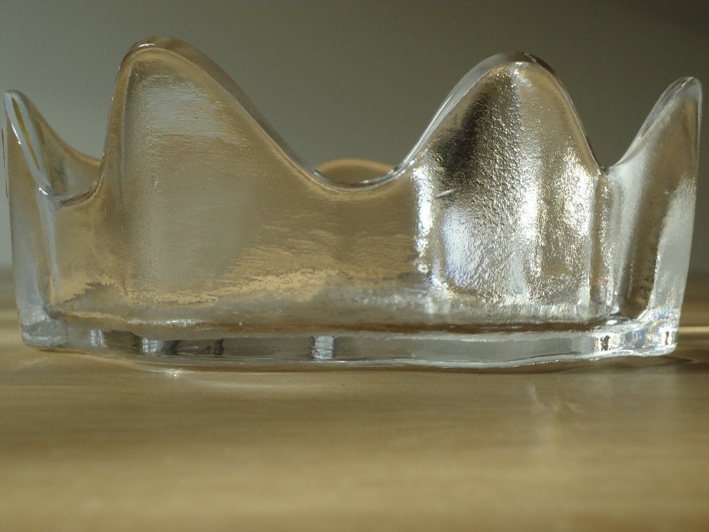 Bengt Edenfalk Royal Krona Sweden art lead crystal bowl glas, Antiquités & Art, Enlèvement ou Envoi, Verre