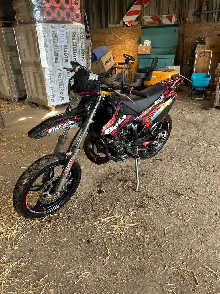 Beta rr 50 (orginele snelheid), Ophalen, 6 versnellingen, Zo goed als nieuw, 50 cc
