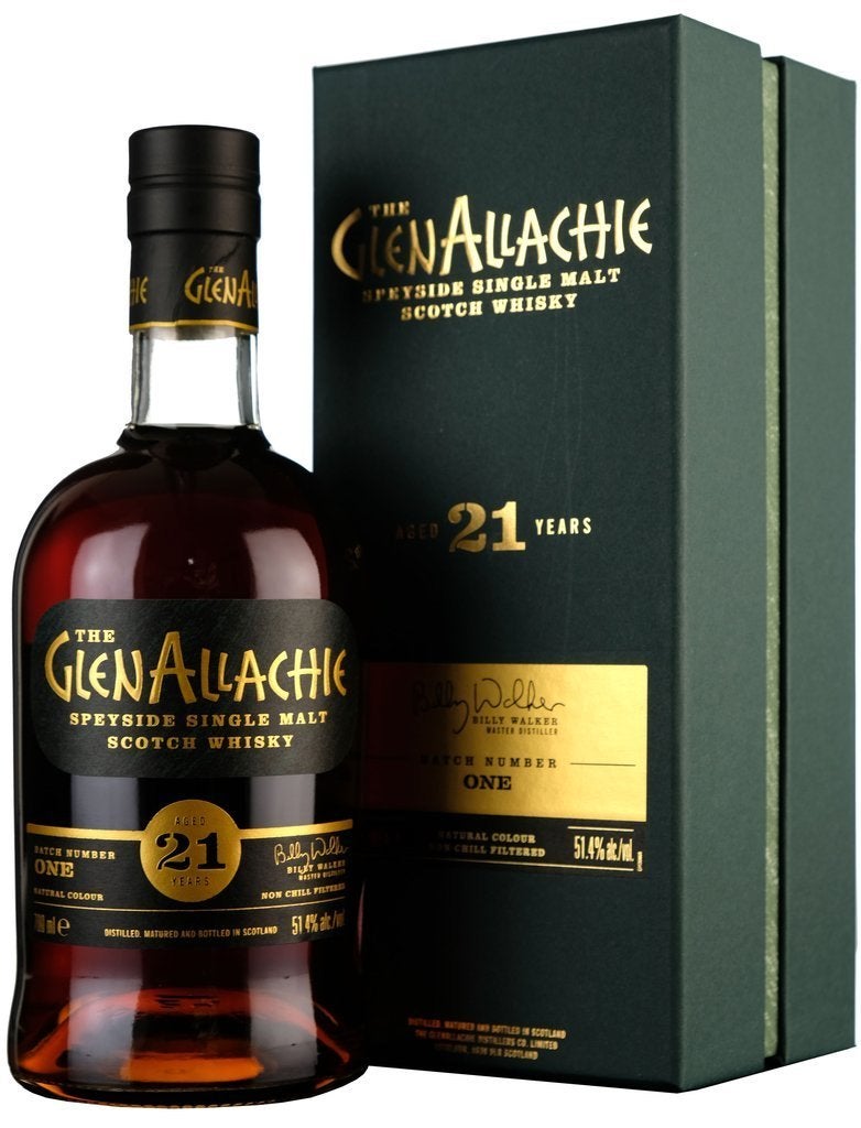 Whisky Glenallachie 21 Jaar batch 1, Ophalen of Verzenden, Zo goed als nieuw, Overige typen, Vol