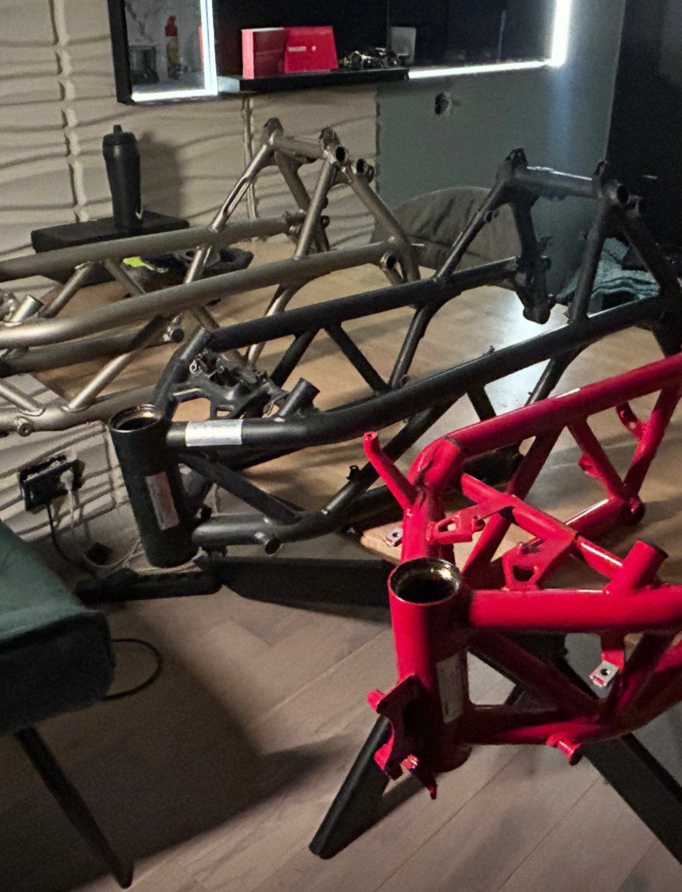Frame met papieren Ducati 848 streetfighter, Motoren, Ophalen of Verzenden