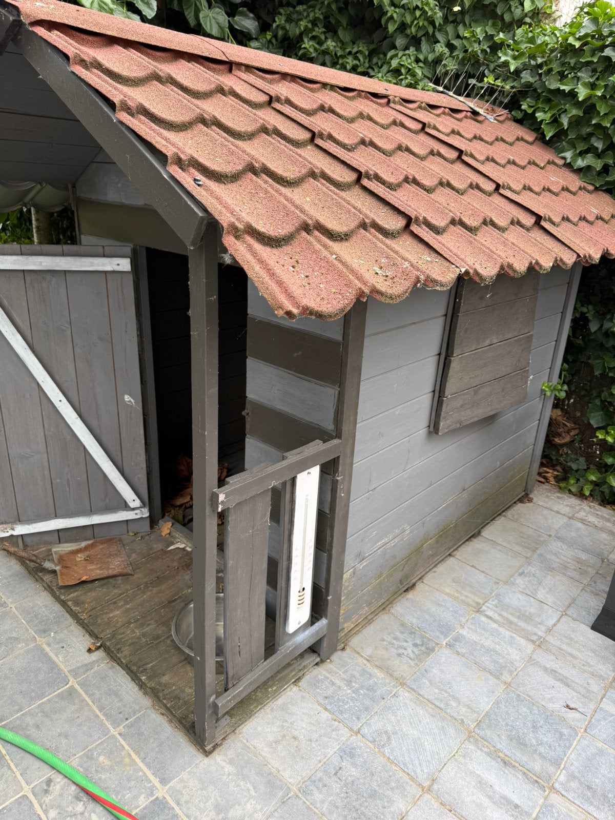 Hondenhuisje, Jardin & Terrasse, Abris de jardin, Enlèvement, Utilisé, Bois, Autres types