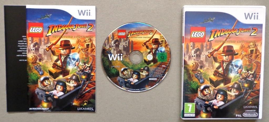 LEGO Indiana Jones 2 the Adventure Continues voor de Wii, Enlèvement ou Envoi, Comme neuf