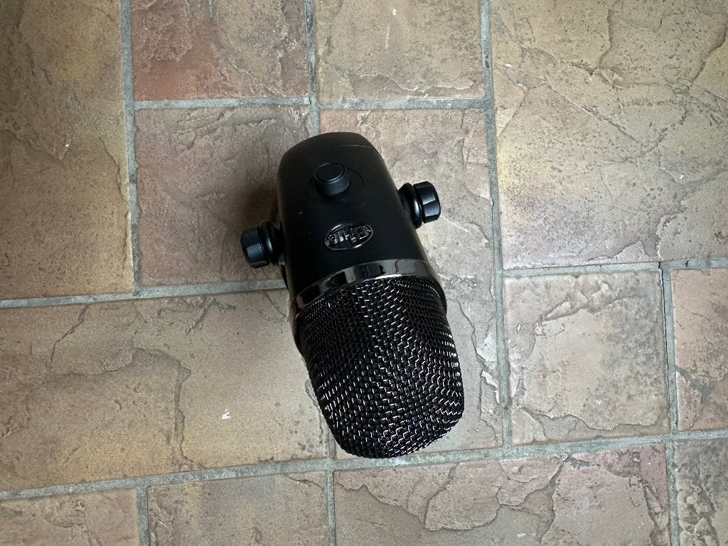 Microphone USB Blue Yeti noir, ensemble complet, Enlèvement ou Envoi, Comme neuf, Micro studio