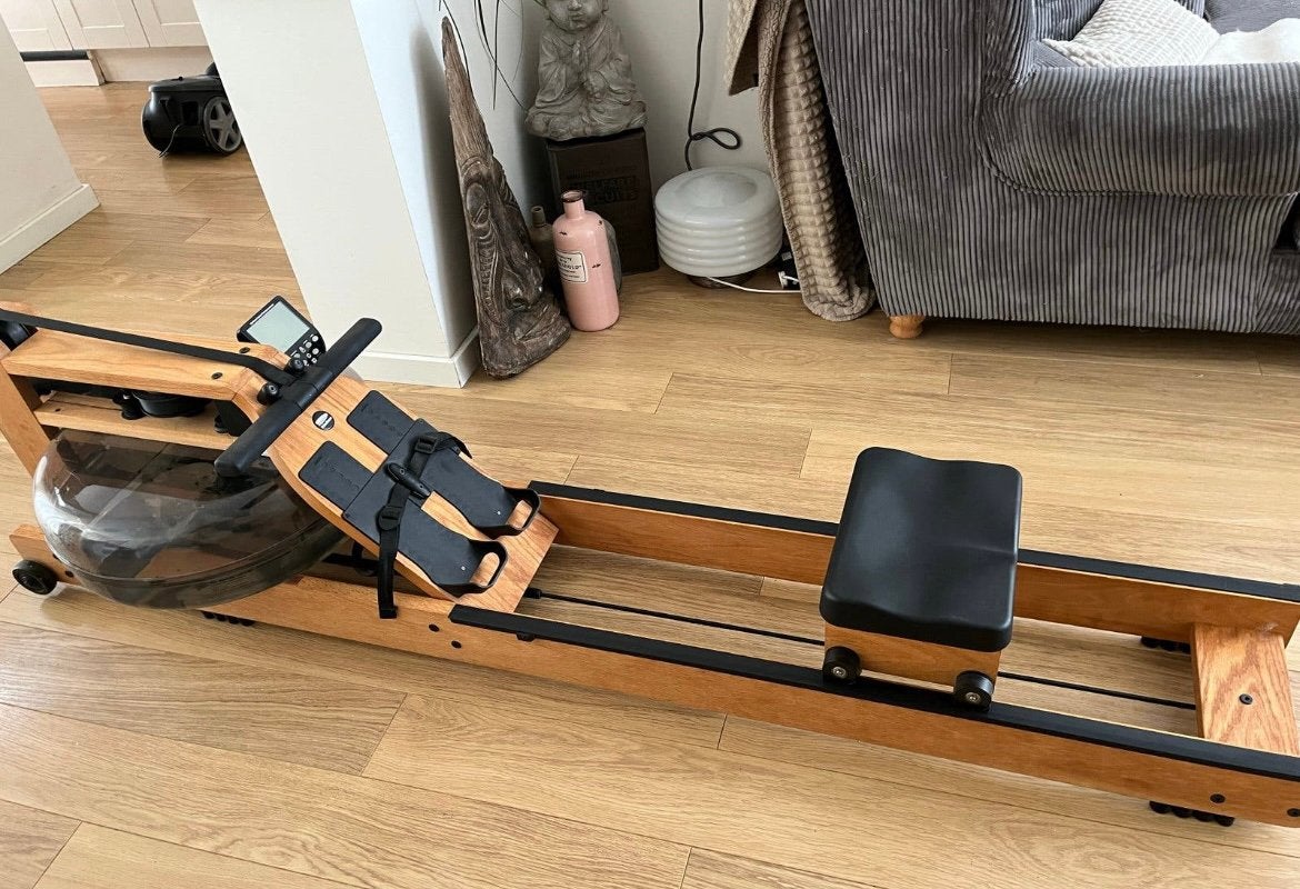 Waterrower eiken, Sports & Fitness, Appareils de fitness, Rameur, Comme neuf, Enlèvement, Autres matériaux