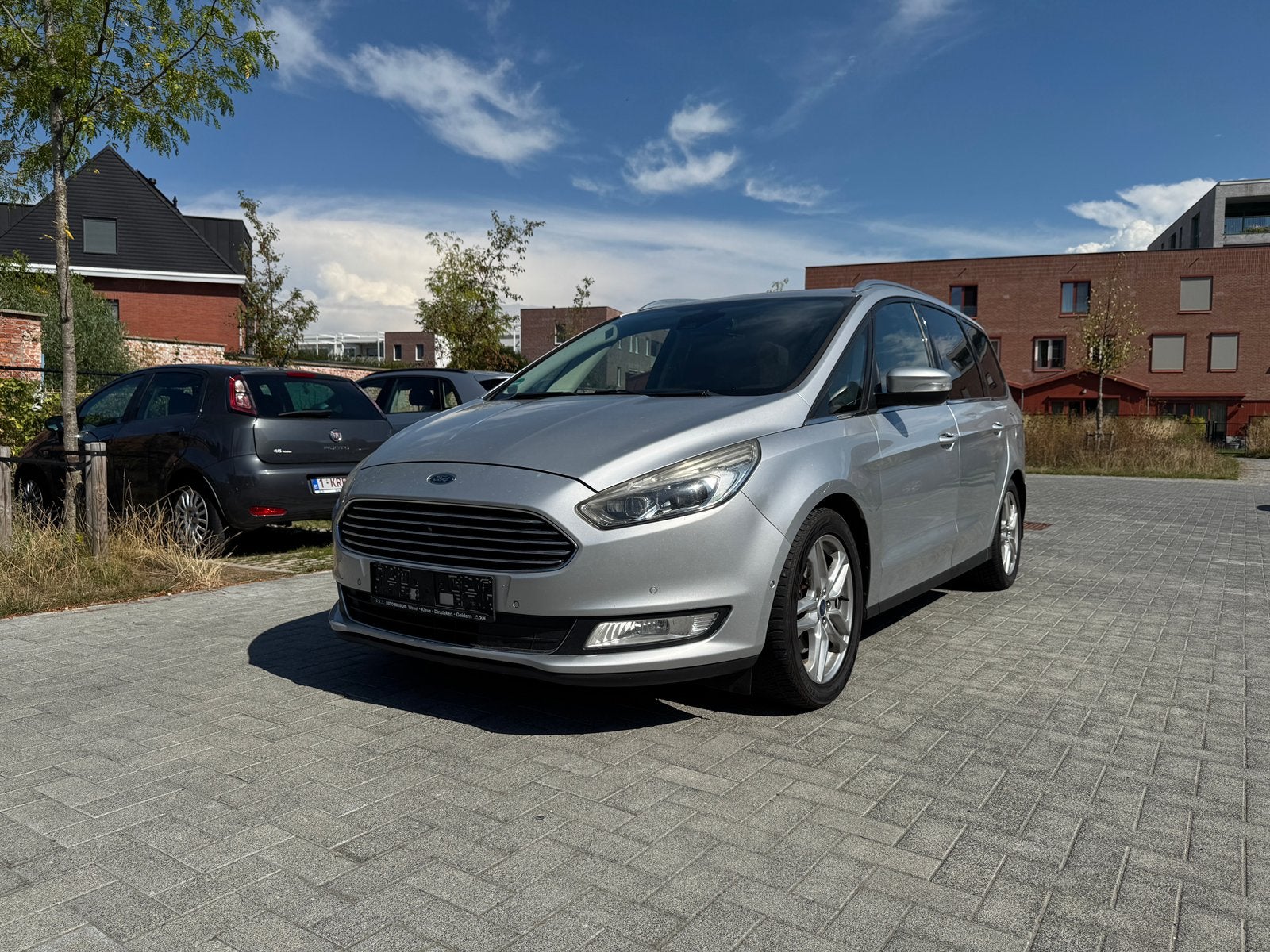 Ford Galaxy 2.0D Automaat - 7 zit - Pano - EU6 - FULL Option, Autos, Ford, Cuir, Argent ou Gris, Achat, Euro 6