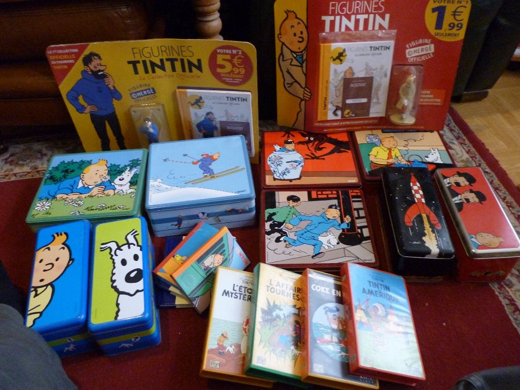 Lot TINTIN, Enlèvement, Tintin