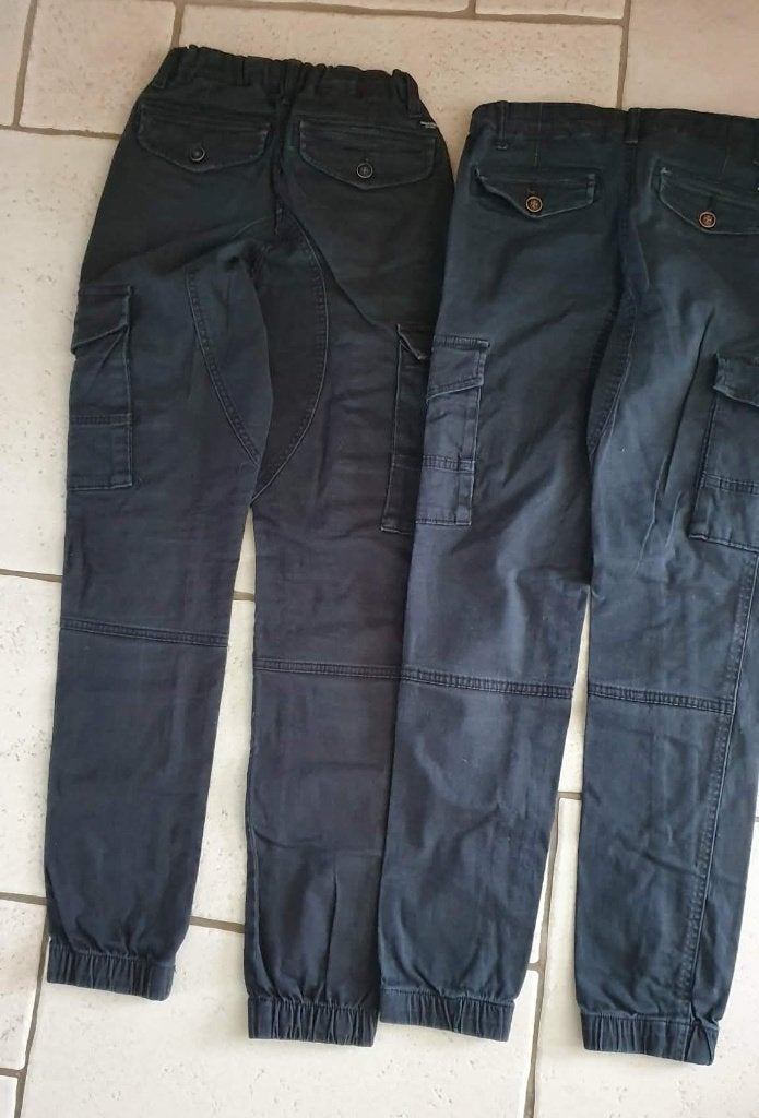 JACK & JONES SLIM 2 CARGOBROEK T 146 & 152 (11-12 JAAR), Zo goed als nieuw, Ophalen, Broek, Jongen