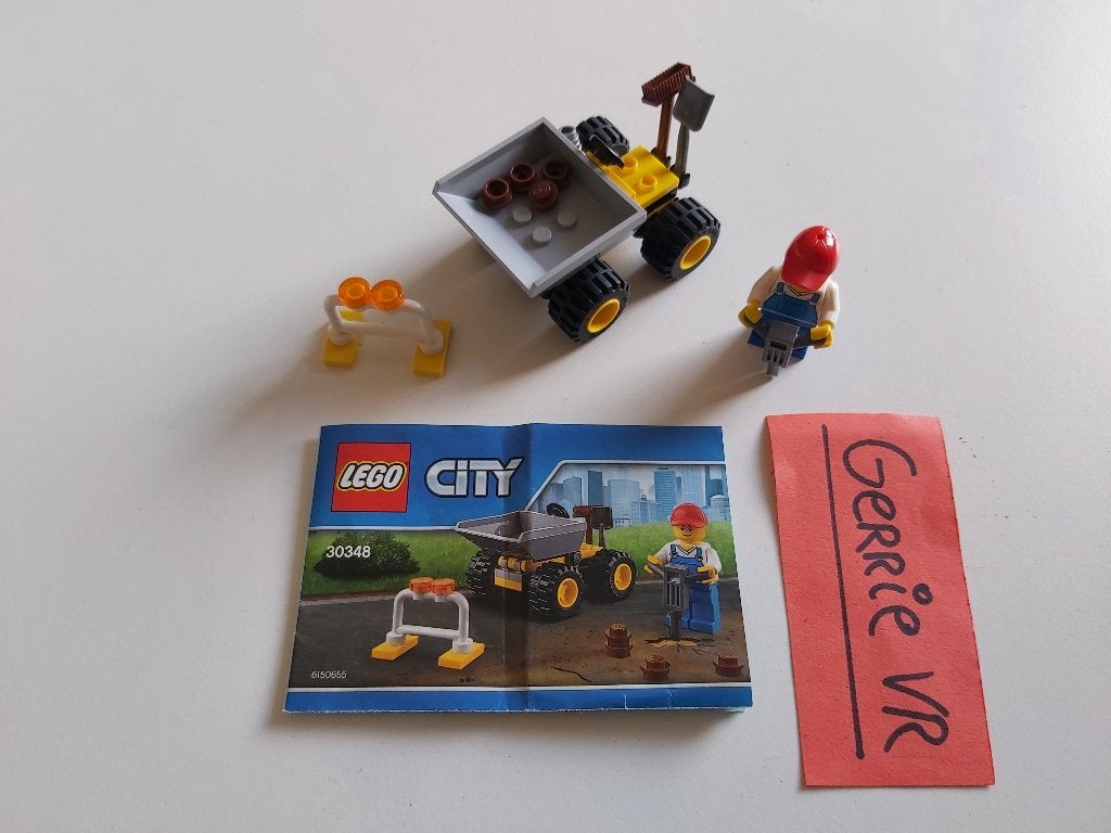 Lego 30348 - Mini Dumper, City, Enlèvement ou Envoi, Lego, Ensemble complet