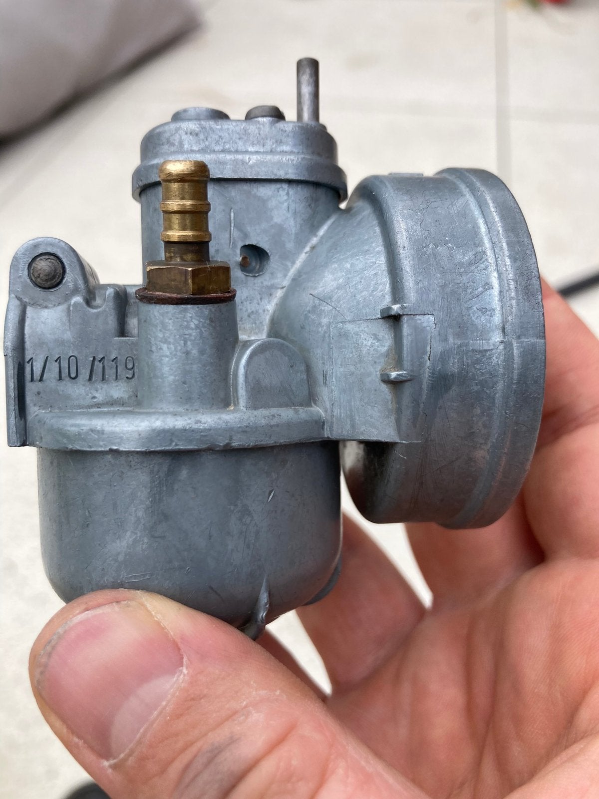 Bing 1/10/119 Kreidler Florett 3v, Ophalen of Verzenden, Gebruikt, Carburateur