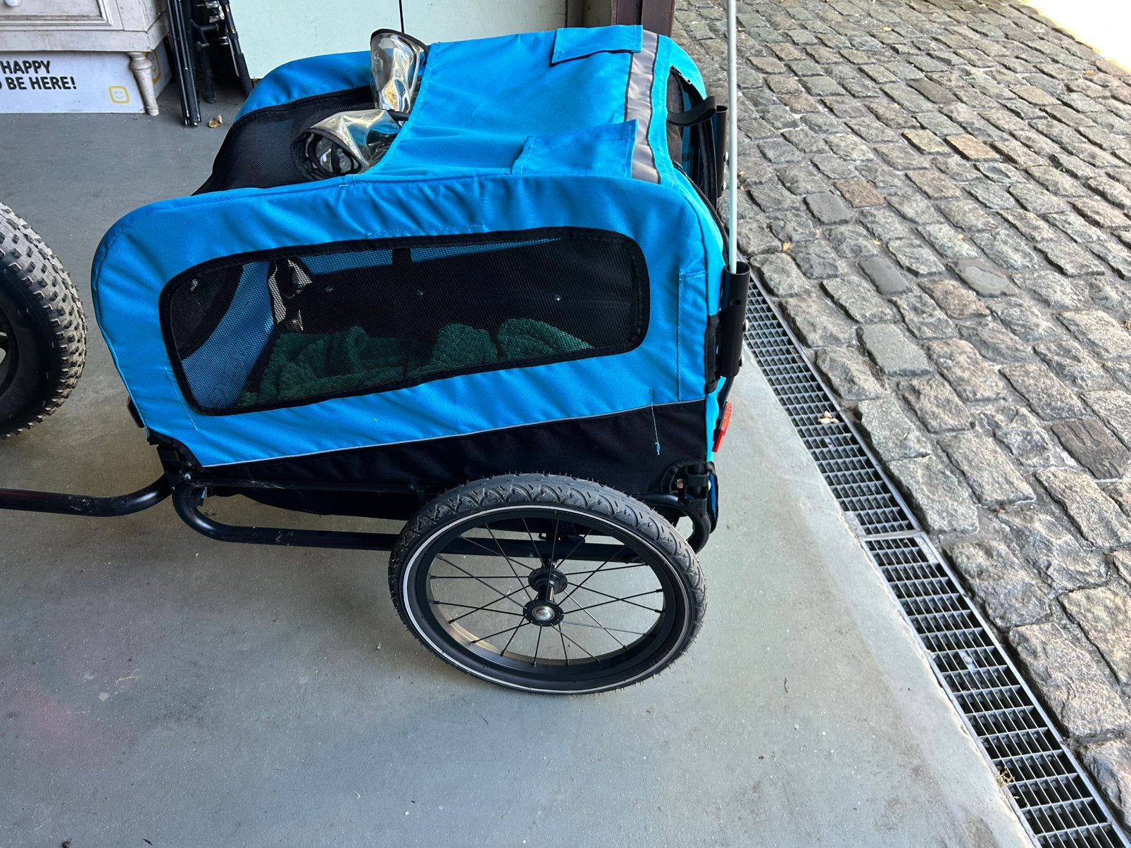 Fietskar voor hond, Enlèvement, Comme neuf