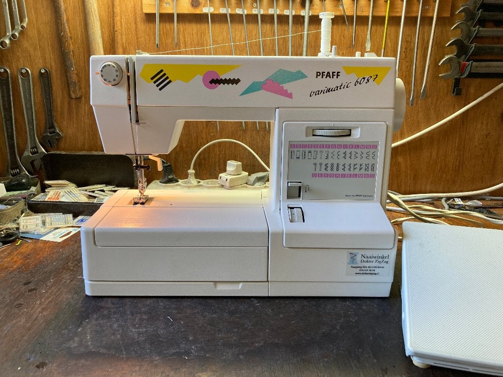 Pfaff Varimatic 6087 naaimachine - kwaliteitsmachine!, Enlèvement ou Envoi, Machine à coudre, Pfaff