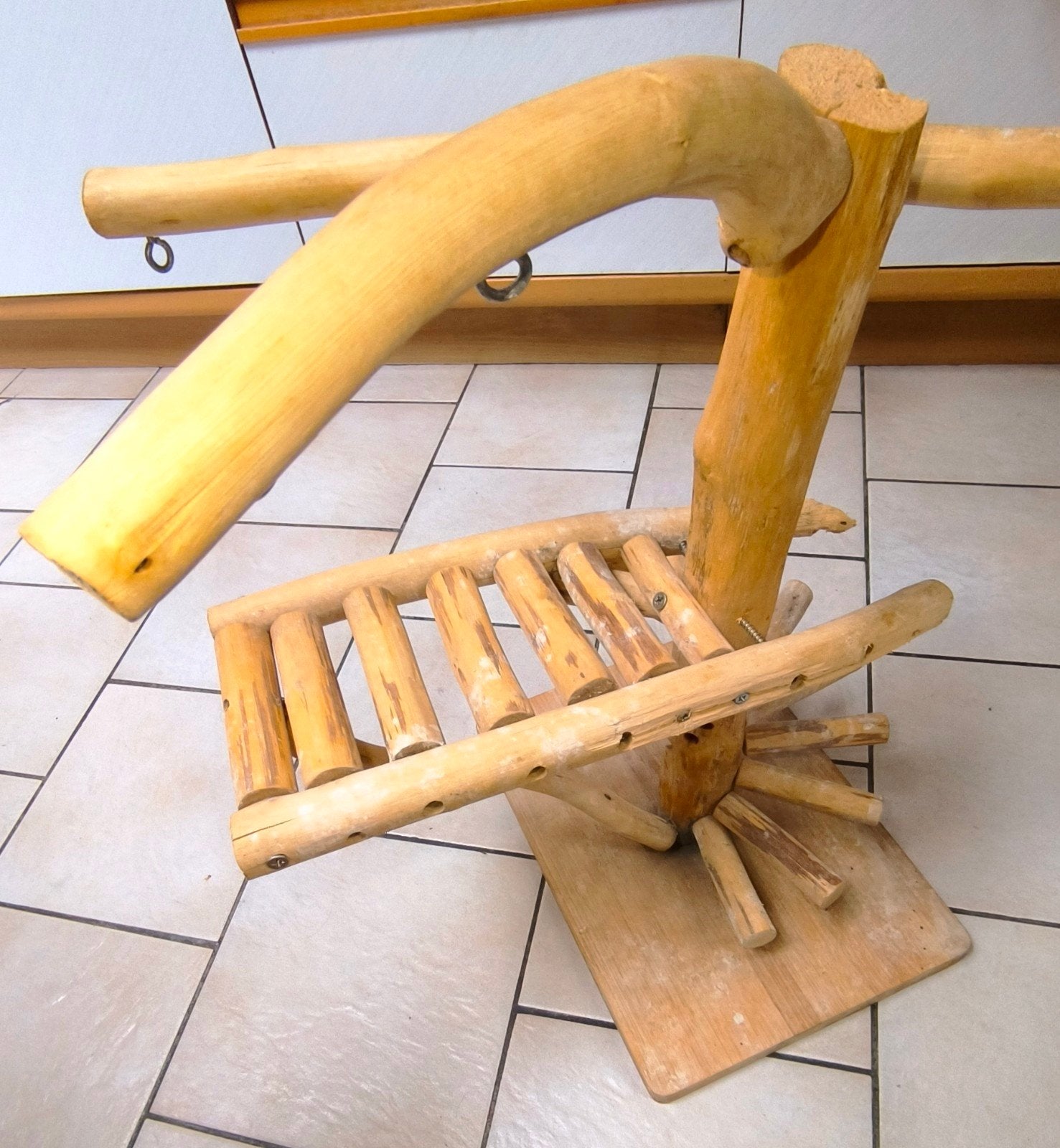Perchoir en bois., Animaux & Accessoires, Enlèvement ou Envoi, Utilisé, Autres types