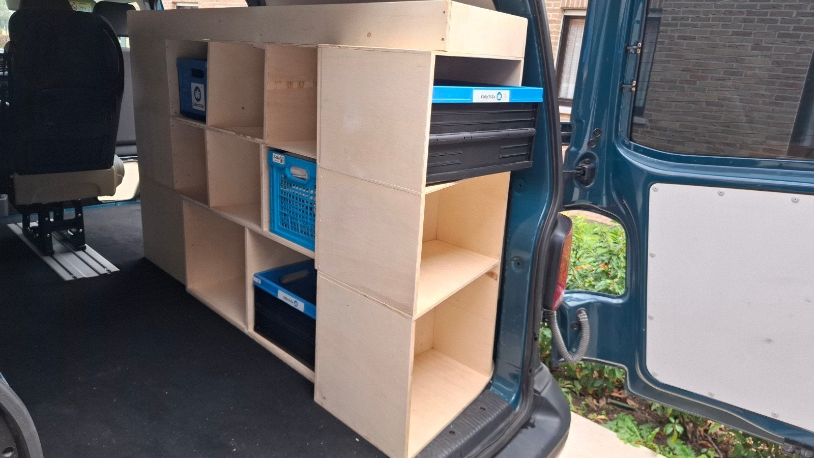 Handige opbergkast voor bestelwagens zoals VW Transporter,.., Ophalen, Nieuw