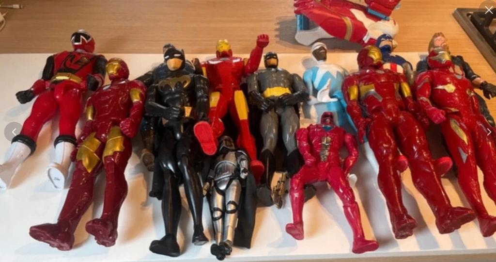 Lot de 13 figurines, Verzamelen, Verzenden, Gebruikt, Mens