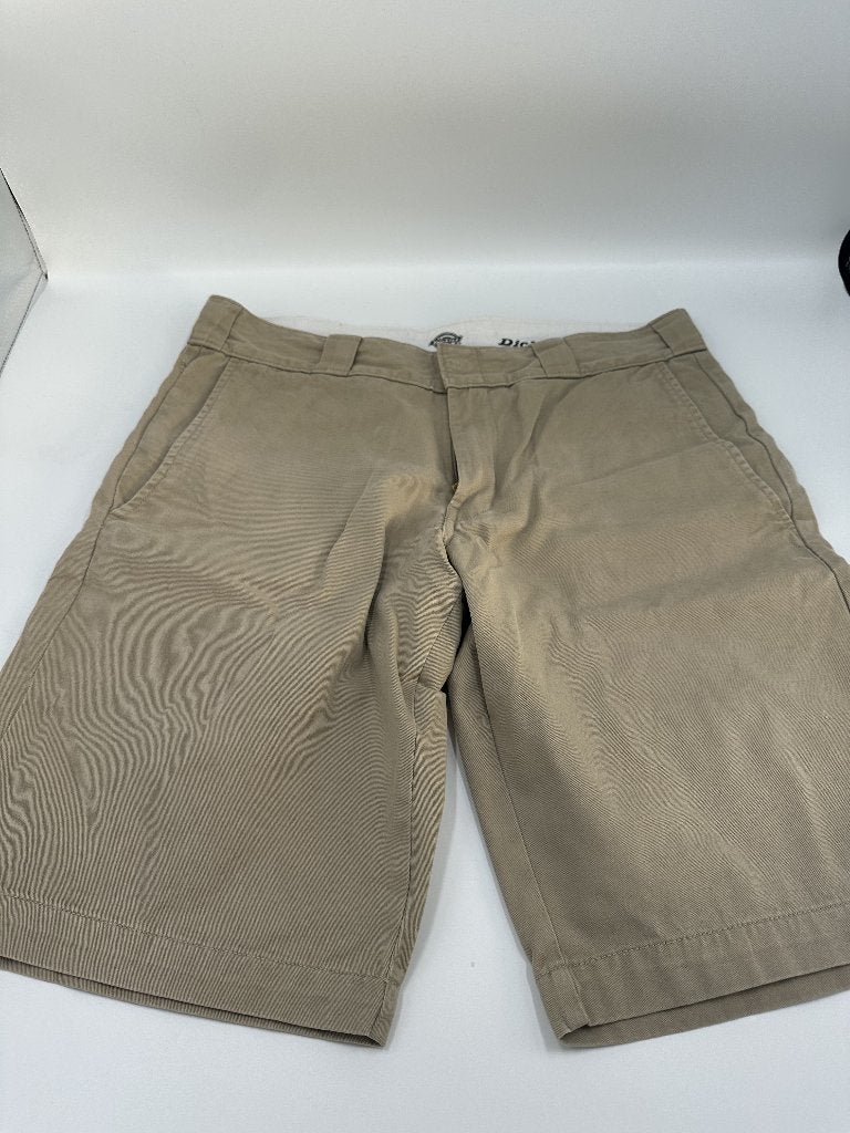 Dickies Short Beige/Kaki - W31 - Chino Stijl, Kleding | Heren, Beige, Dickies, Ophalen of Verzenden, Gedragen