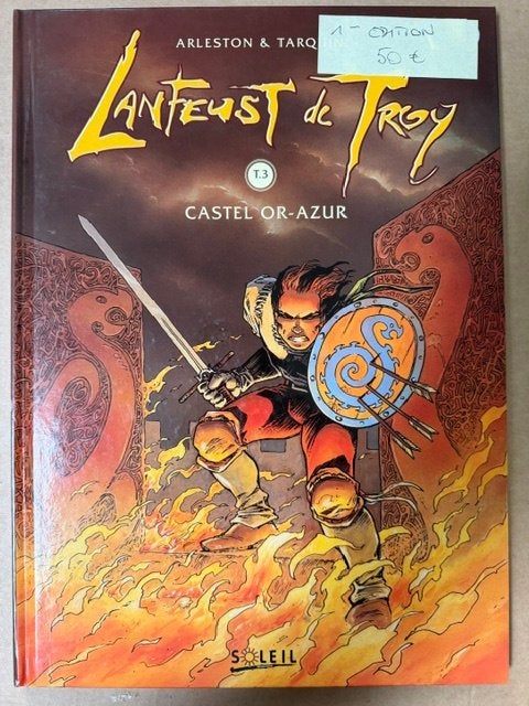 Lanfeust de Troy tome 3 EO, Livres, Enlèvement ou Envoi, Arleston - Tarquin, Une BD, Comme neuf