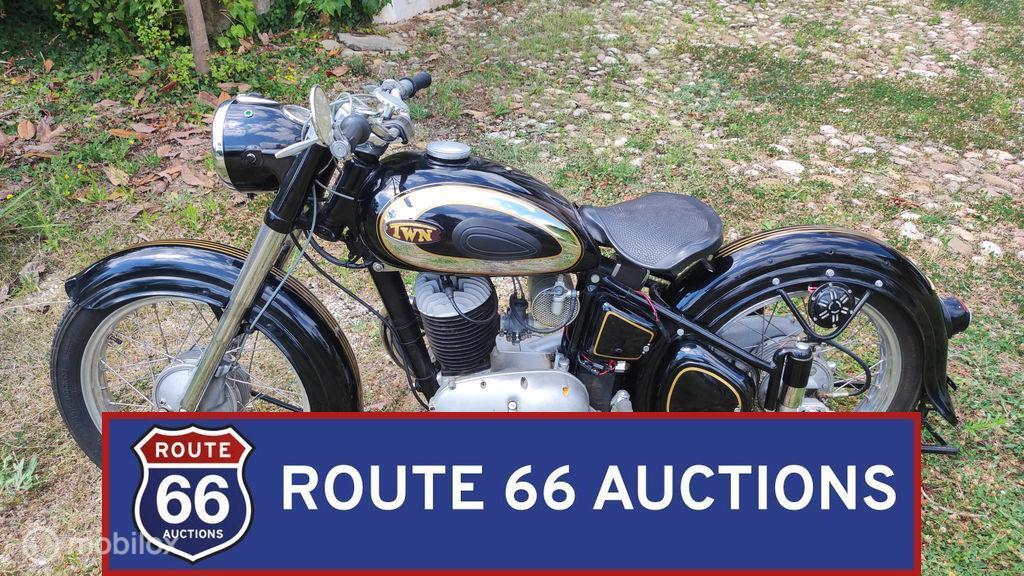 TWN BGL 250 | 1954 | Route 66 Auctions, Auto's, Oldtimers, Overige merken, Zwart, Bedrijf, Handgeschakeld