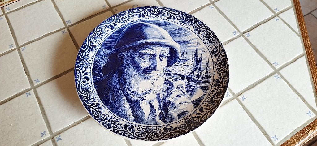 Ancienne assiette  Boch, Antiquités & Art, Enlèvement