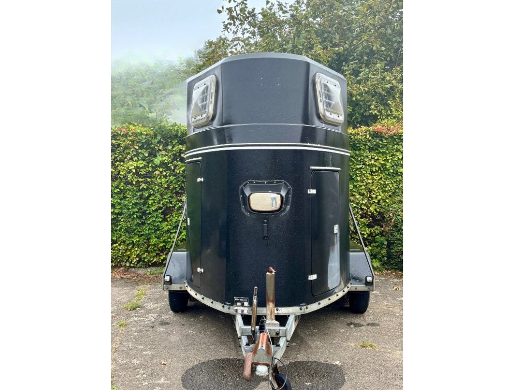 Vandersluis XL 2 chevaux remorque avec sellerie, Animaux & Accessoires, Enlèvement, Utilisé, Polyester, Remorque 2 chevaux